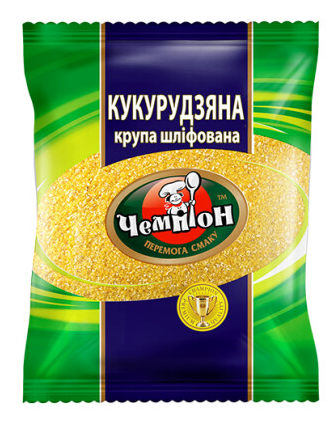 Крупа кукурудзяна шліфована №5 ЧЕМПІОН, 700 г